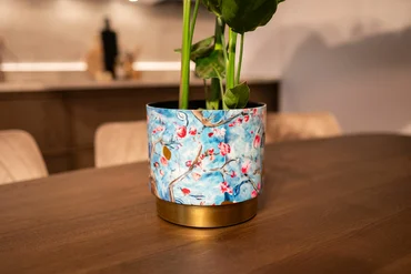 Pot Blossom Blue D29 H26 - image 2
