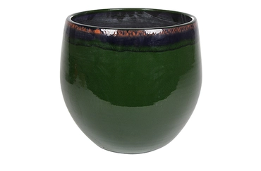 Pot Charlotte Green D33 H30 - image 1