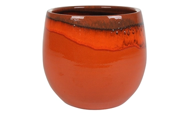 Pot Charlotte Orange D29 H26 - image 1
