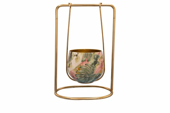 Pot In Hanger Monstera Mystery D24X15 H36 - image 1