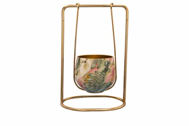 Pot In Hanger Monstera Mystery D24X15 H36 - image 1