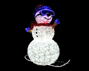 Snowboarding Snowman (250cm) - image 2