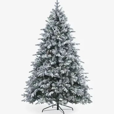 Snowy Winterfold Prelit Fir 7.5ft/225cm