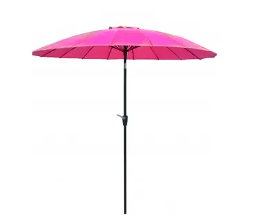 Stürdi Shanghai 2.7m Round Aluminium Parasol (Pink)