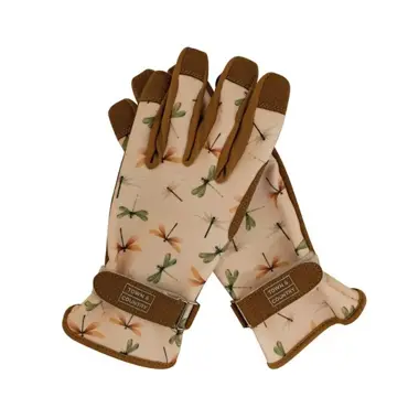 Synthetic Leather Dragonfly Gloves S