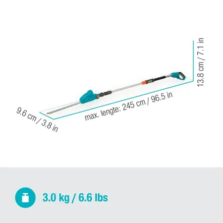 Telescopic Hedgetrimmerths 42/18v-P4a Solo - image 9