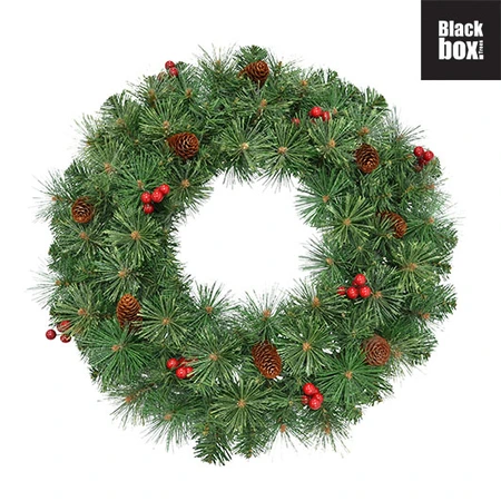Warth Wreath Green Tips 115 D60cm