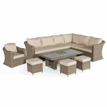 Winchester Deluxe Corner Set with Rising Table and Armchair - image 1