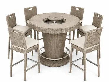 Wroxham 6 Seat Bar Set